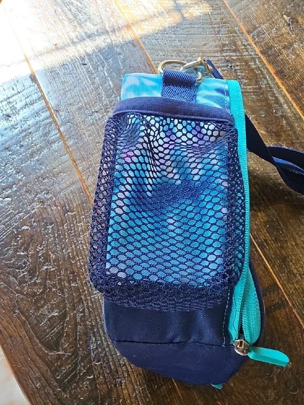 Pottery Barn Kids Blue Tie-Dye Lunch Bag